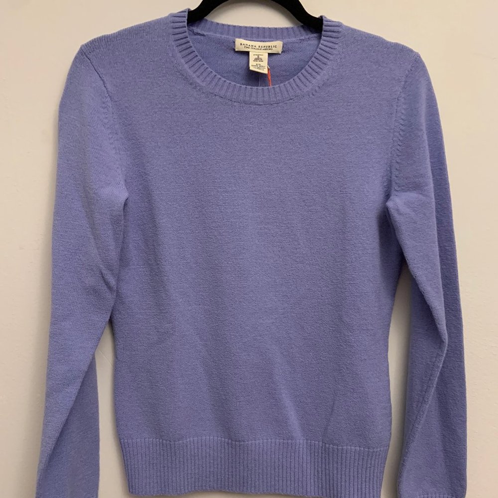 Banana Republic Stretch Marino Wool Sweater